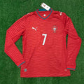 Portugal 2026 World Cup Ronaldo #7 Full Sleeve Jersey