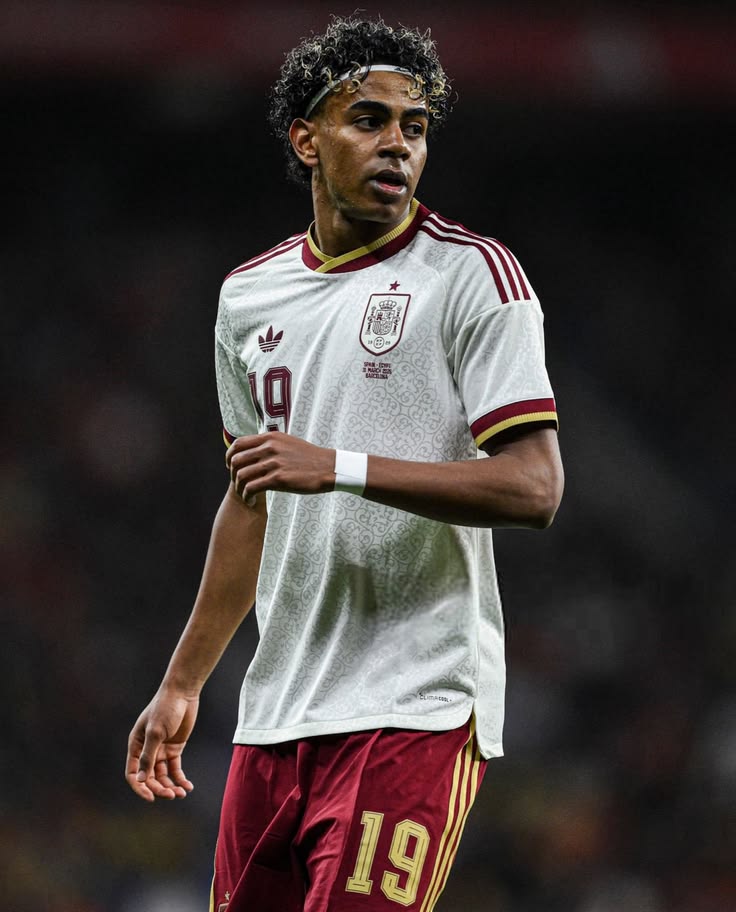 Spain 2026 World Cup Away Lamine Yamal #19 Jersey