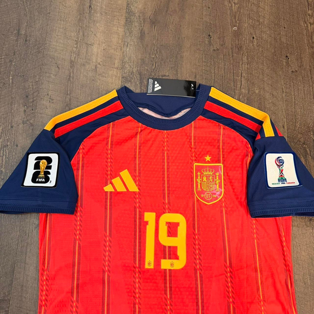 Spain 2026 World Cup Lamine Yamal #19 Jersey