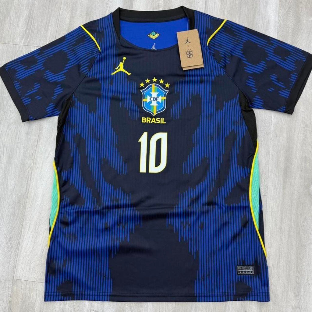 Brazil 2026 World Cup Away Neymar Jr #10 Jersey