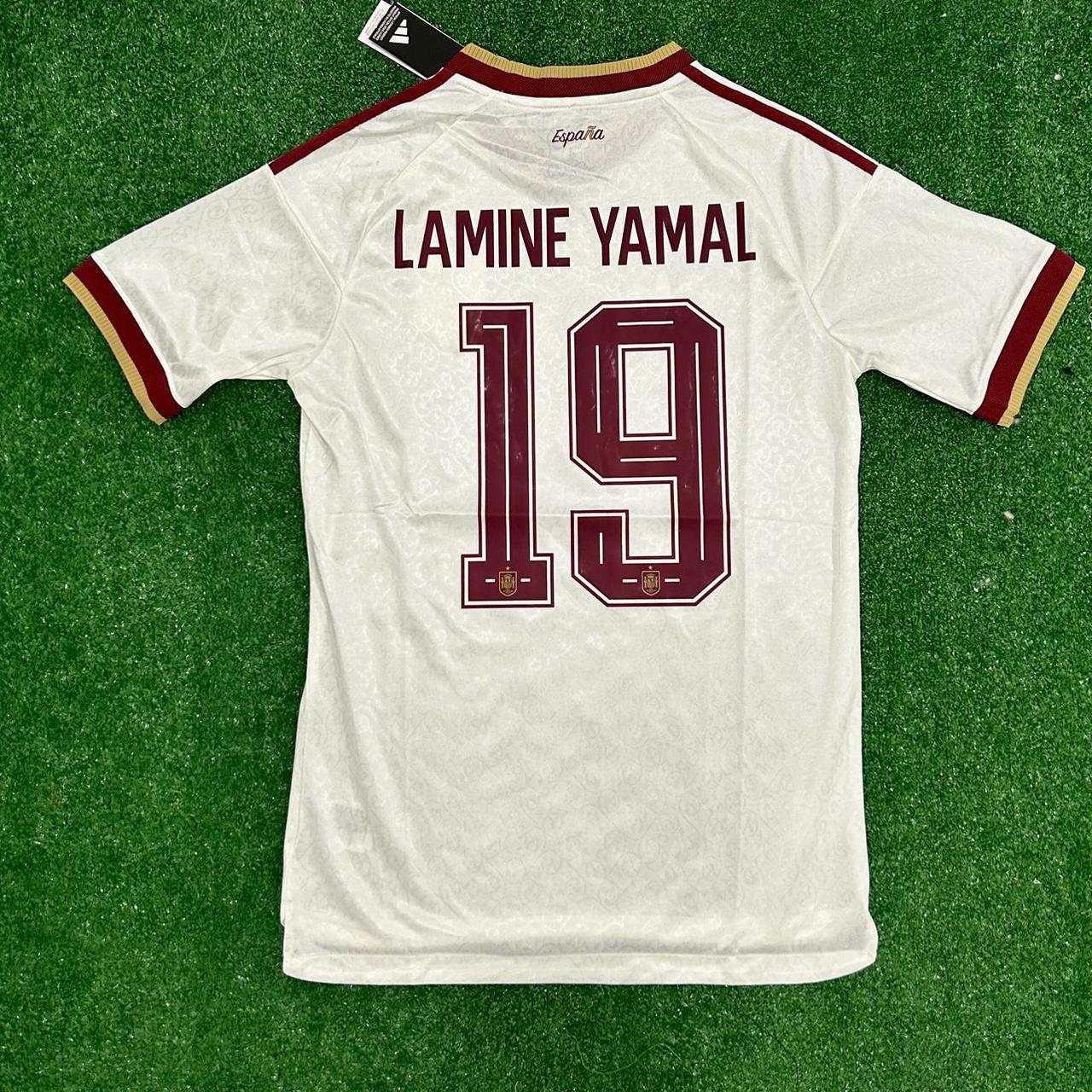 Spain 2026 World Cup Away Lamine Yamal #19 Jersey