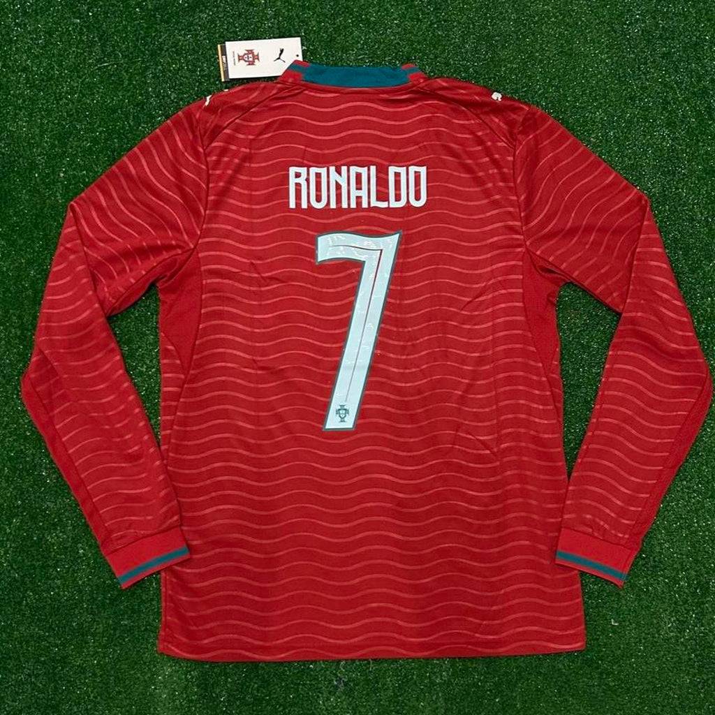 Portugal 2026 World Cup Ronaldo #7 Full Sleeve Jersey